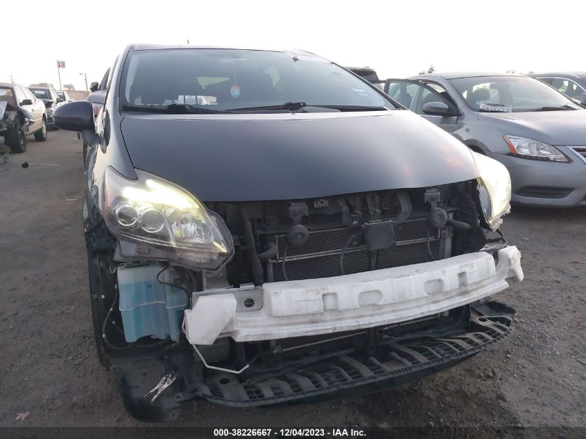 2013 TOYOTA PRIUS FIVE - JTDKN3DU3D1648148
