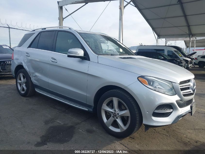 2018 MERCEDES-BENZ GLE 350 - 4JGDA5JB6JB193283