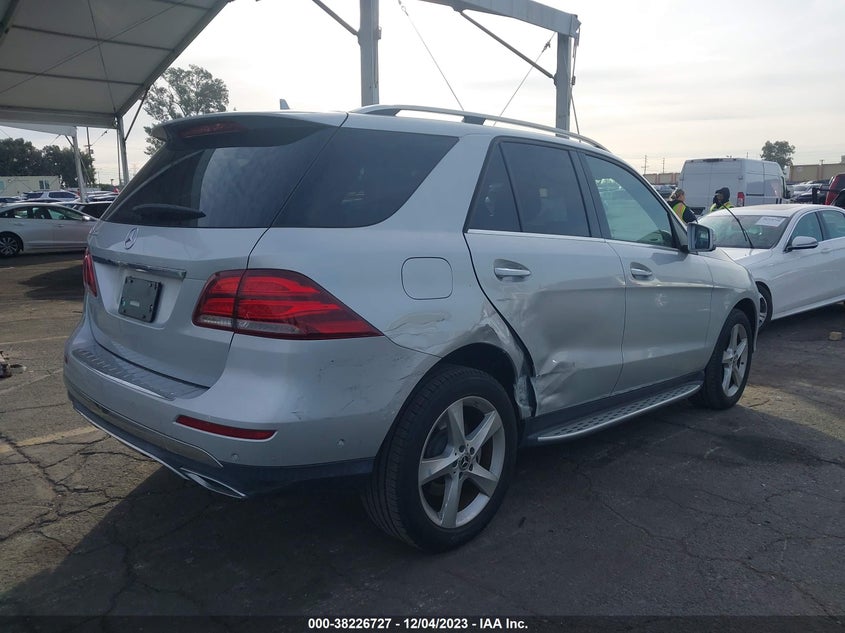 VIN 4JGDA5JB6JB193283 2018 MERCEDES-BENZ GLE 350