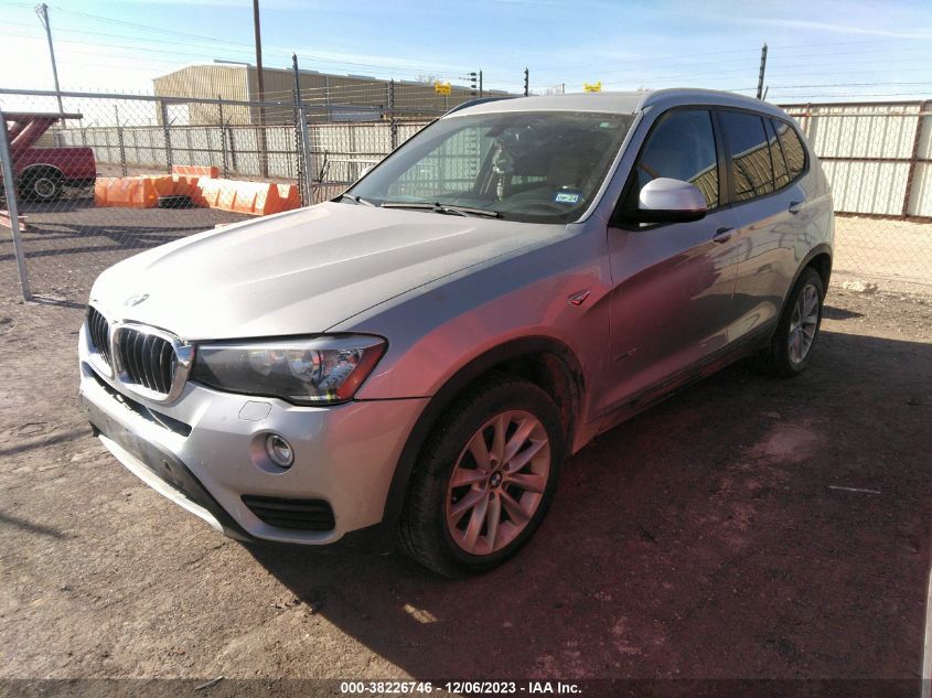 2017 BMW X3 SDRIVE28I - 5UXWZ7C39H0V91275