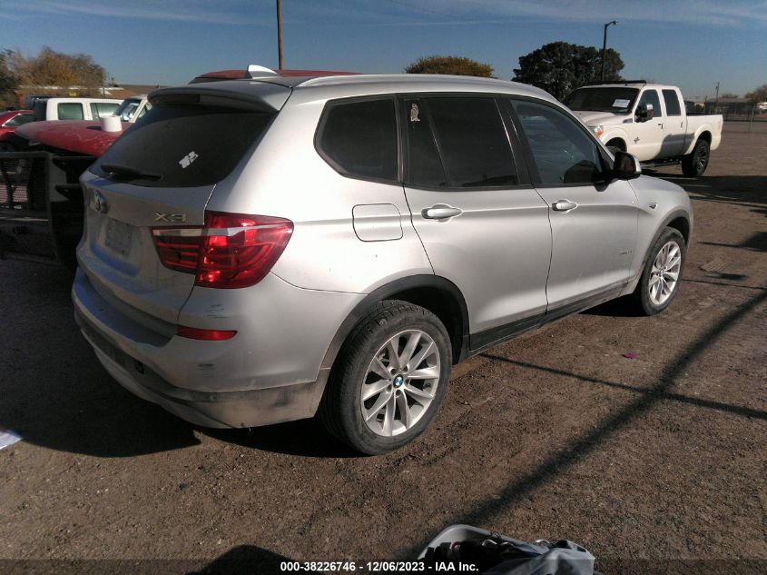 2017 BMW X3 SDRIVE28I - 5UXWZ7C39H0V91275