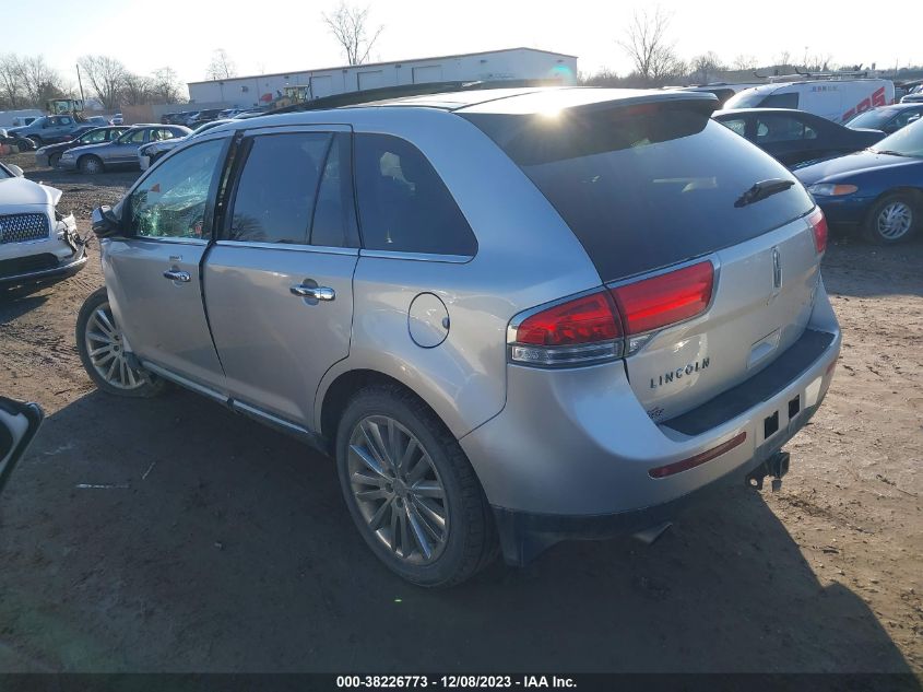 2013 LINCOLN MKX - 2LMDJ8JK3DBL04442