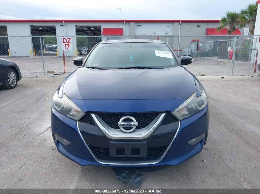 2017 NISSAN MAXIMA 3.5S/SV/SL/SR/PLAT - 1N4AA6AP1HC408782