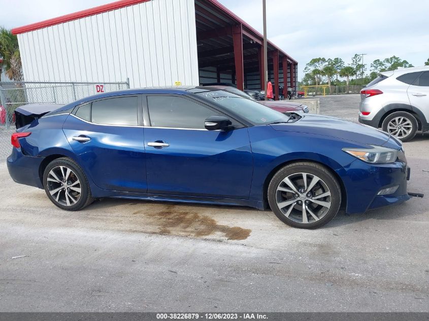2017 NISSAN MAXIMA 3.5S/SV/SL/SR/PLAT - 1N4AA6AP1HC408782