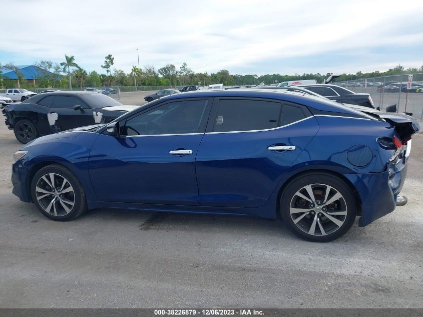 2017 NISSAN MAXIMA 3.5S/SV/SL/SR/PLAT - 1N4AA6AP1HC408782