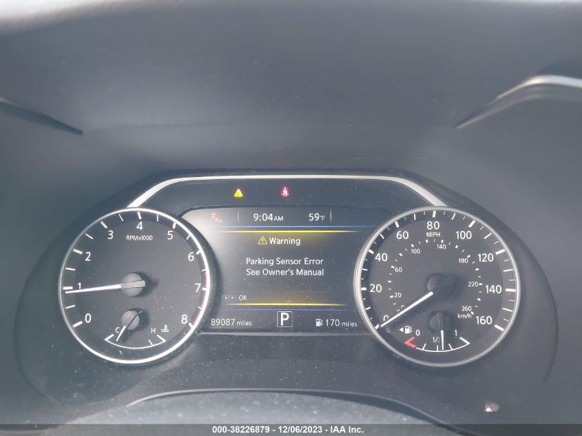 2017 NISSAN MAXIMA 3.5S/SV/SL/SR/PLAT - 1N4AA6AP1HC408782