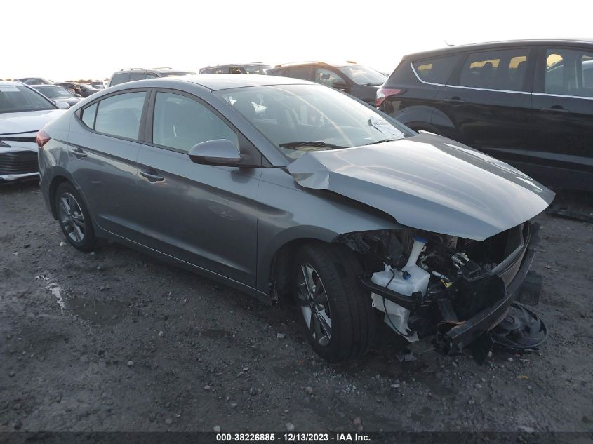 2017 HYUNDAI ELANTRA SE - KMHD84LF1HU228882