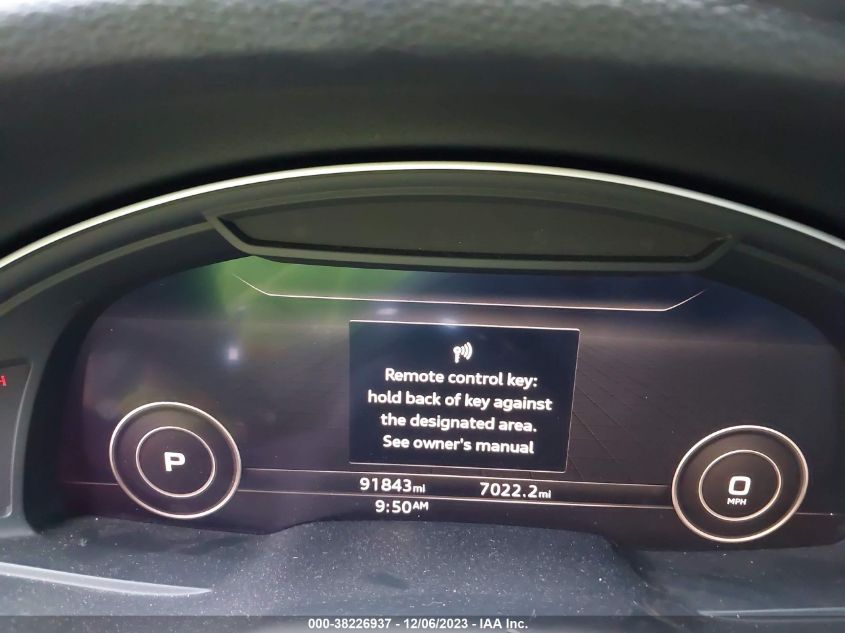 2017 AUDI Q7 PREMIUM PLUS - WA1LAAF76HD034429