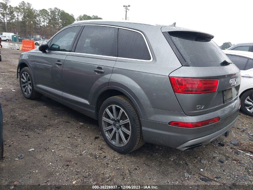 2017 AUDI Q7 PREMIUM PLUS - WA1LAAF76HD034429