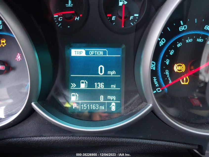 2013 CHEVROLET CRUZE LS AUTO - 1G1PA5SG1D7221910