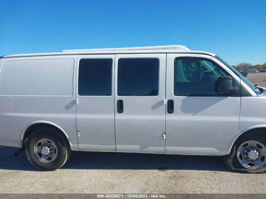 2016 CHEVROLET EXPRESS 2500 WORK VAN 1GCWGAFFXG1312323