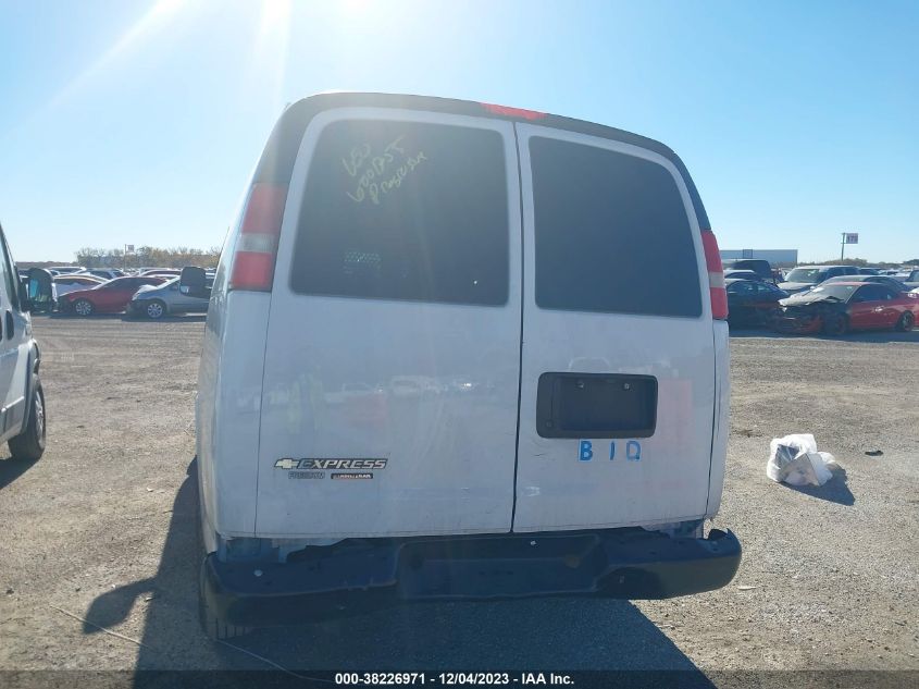 2016 CHEVROLET EXPRESS 2500 WORK VAN 1GCWGAFFXG1312323