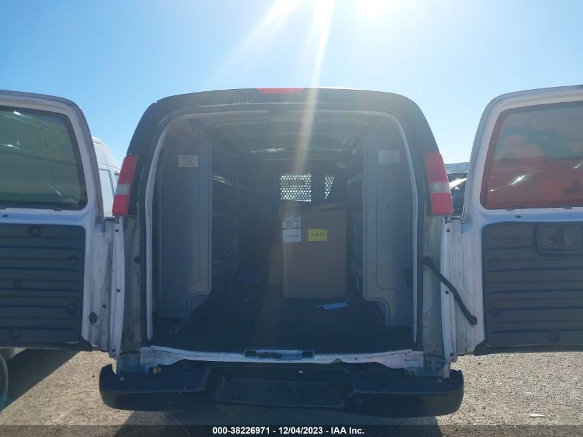 2016 CHEVROLET EXPRESS 2500 WORK VAN 1GCWGAFFXG1312323