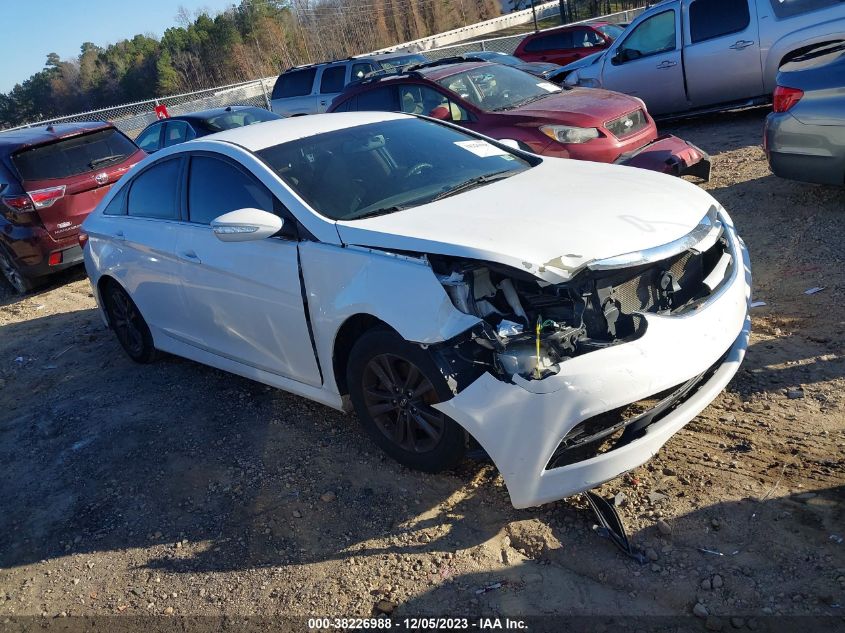 2014 HYUNDAI SONATA GLS - 5NPEB4AC3EH923177