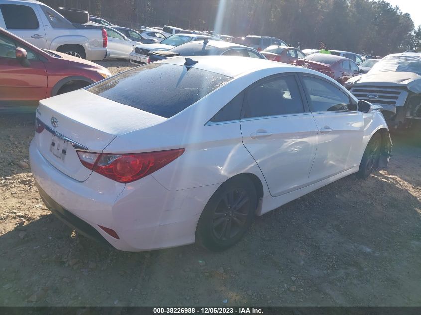 2014 HYUNDAI SONATA GLS - 5NPEB4AC3EH923177