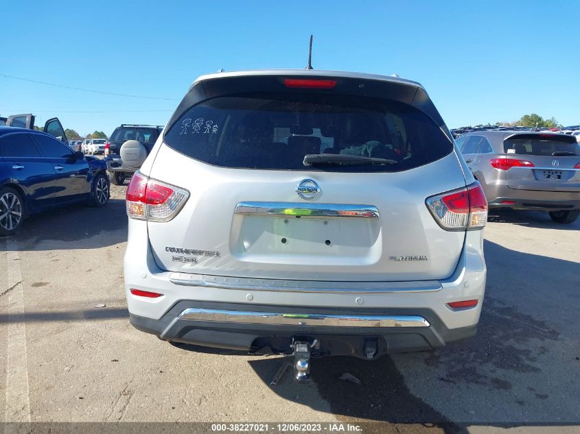 2014 NISSAN PATHFINDER PLATINUM - 5N1AR2MN6EC628657