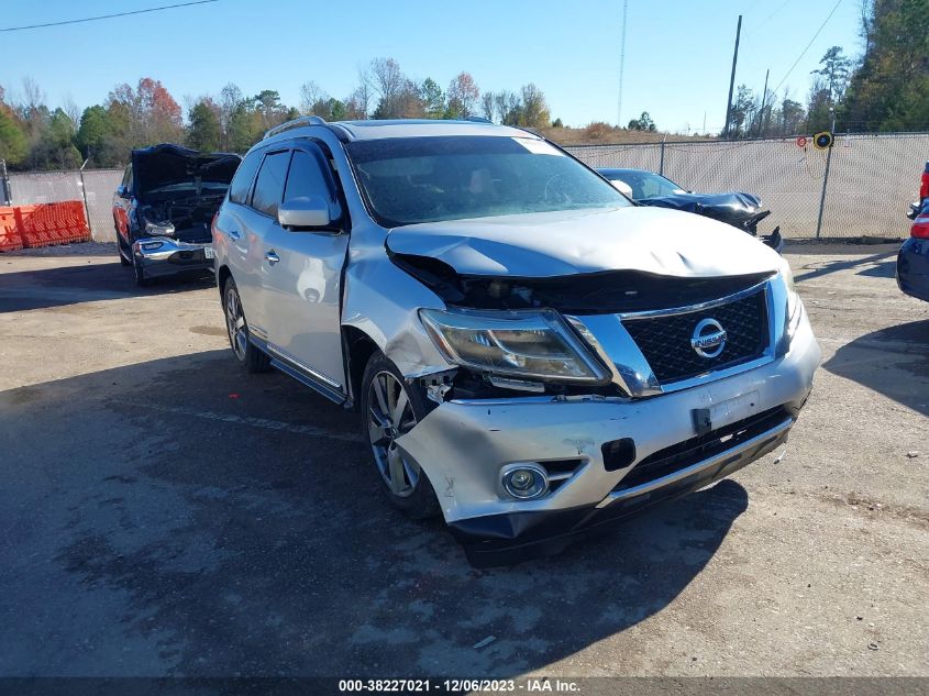 2014 NISSAN PATHFINDER PLATINUM - 5N1AR2MN6EC628657