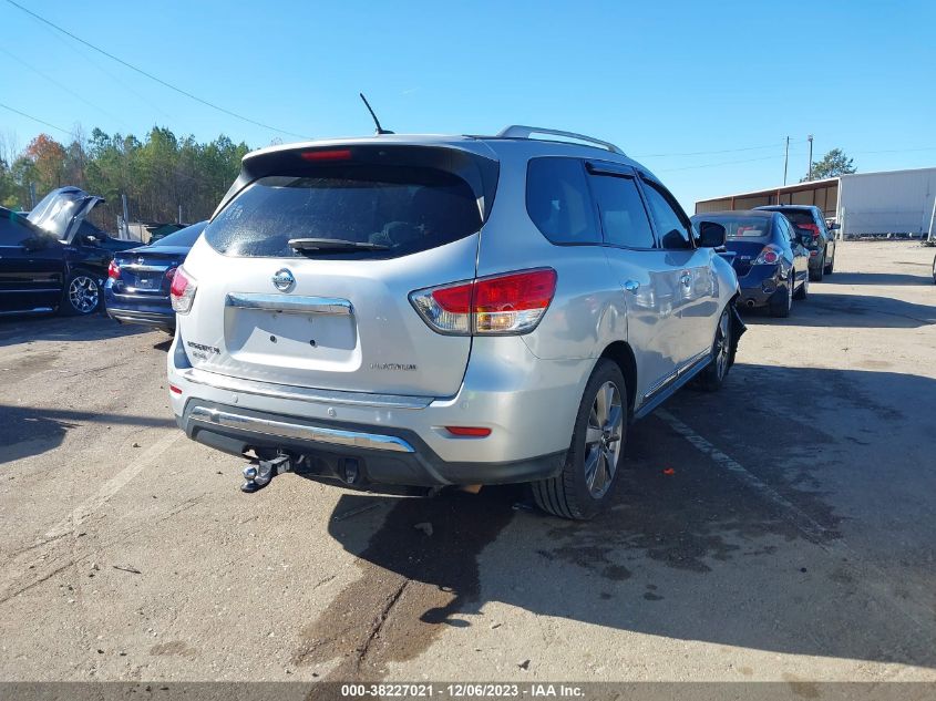 2014 NISSAN PATHFINDER PLATINUM - 5N1AR2MN6EC628657