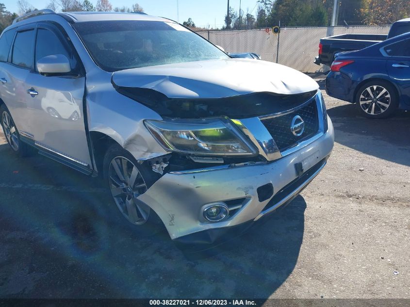 2014 NISSAN PATHFINDER PLATINUM - 5N1AR2MN6EC628657