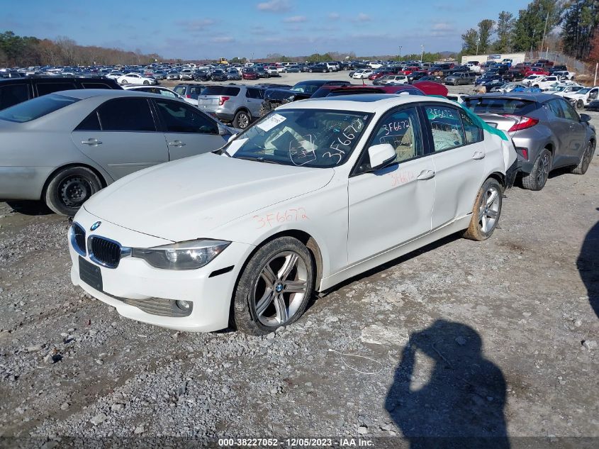 2013 BMW 3 SERIES 320I XDRIVE - WBA3C3C59DF981040