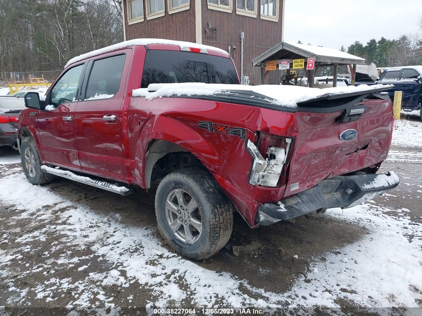 VIN 1FTEW1EP8JFE33239 2018 FORD F-150 XLT