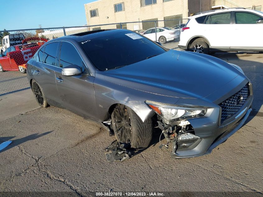 2018 INFINITI Q50 3.0T LUXE - JN1EV7AP8JM590389
