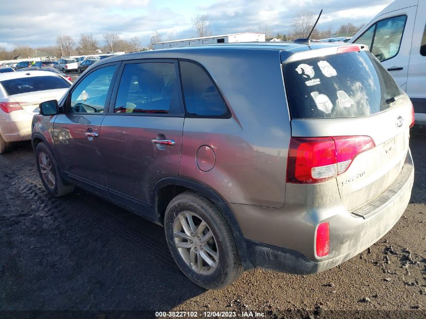 2015 KIA SORENTO LX - 5XYKT3A67FG584498