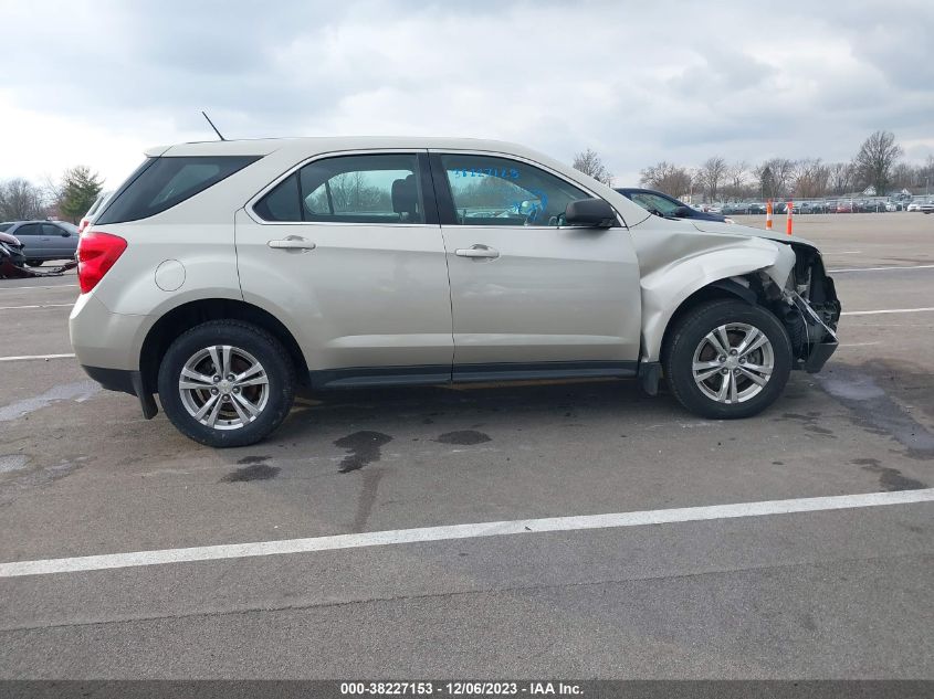 2013 CHEVROLET EQUINOX LS - 2GNALBEK5D6340685