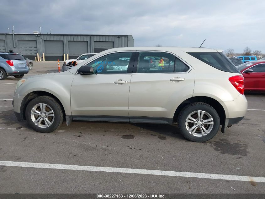 2013 CHEVROLET EQUINOX LS - 2GNALBEK5D6340685