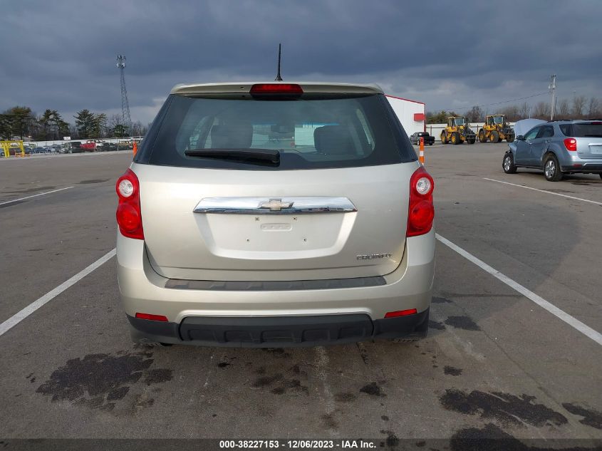 2013 CHEVROLET EQUINOX LS - 2GNALBEK5D6340685