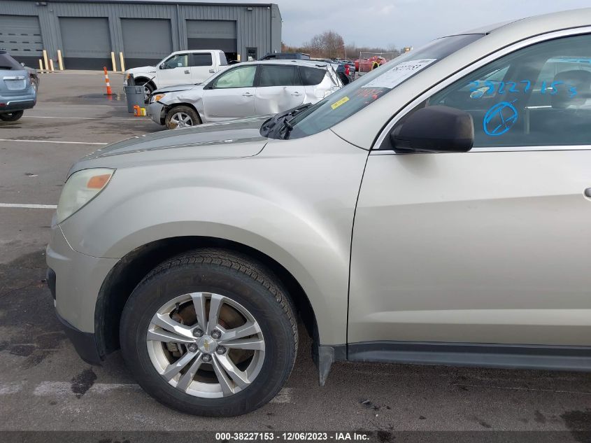 2013 CHEVROLET EQUINOX LS - 2GNALBEK5D6340685