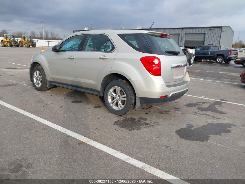 2013 CHEVROLET EQUINOX LS - 2GNALBEK5D6340685