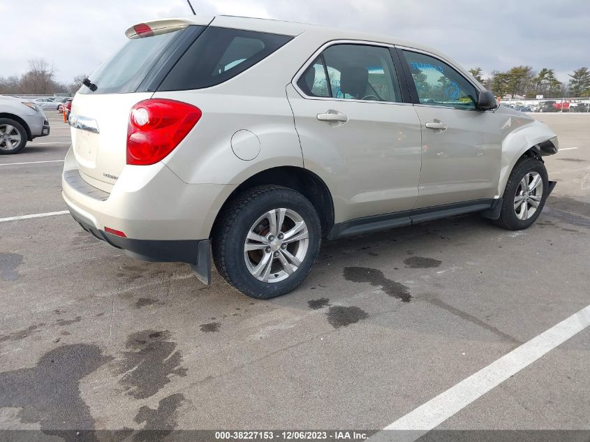 2013 CHEVROLET EQUINOX LS - 2GNALBEK5D6340685