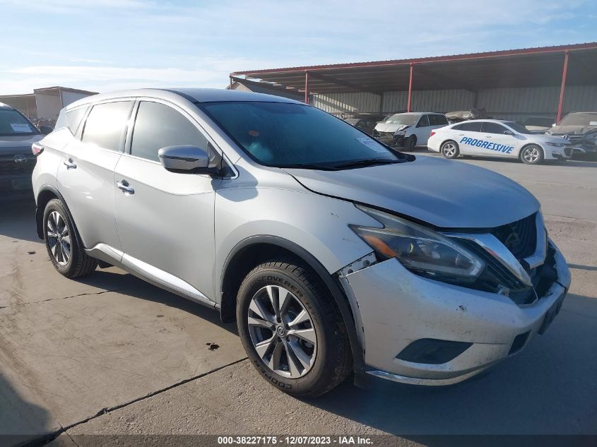 2018 NISSAN MURANO S/SL/SV/PLATINUM - 5N1AZ2MG8JN130248