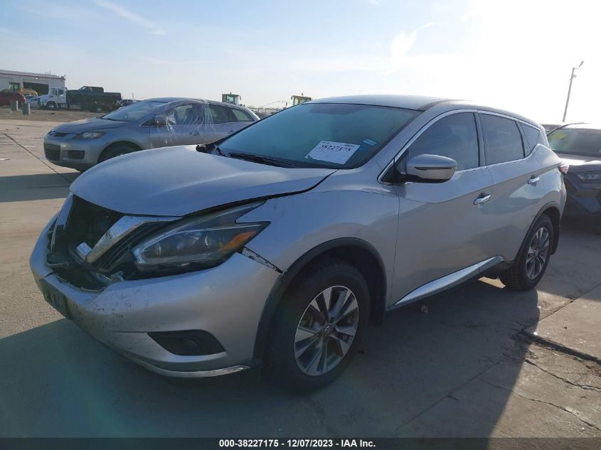 2018 NISSAN MURANO S/SL/SV/PLATINUM - 5N1AZ2MG8JN130248
