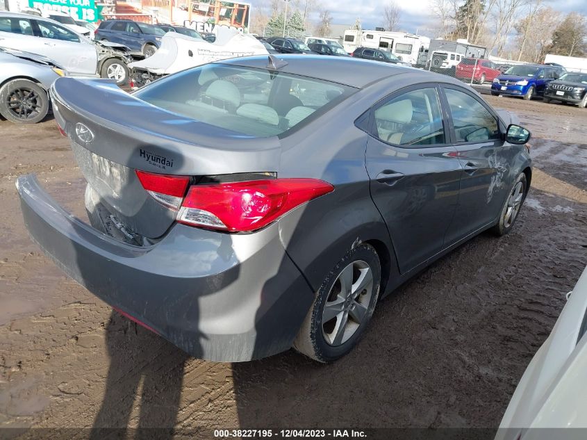 2013 HYUNDAI ELANTRA GLS - 5NPDH4AE2DH243698