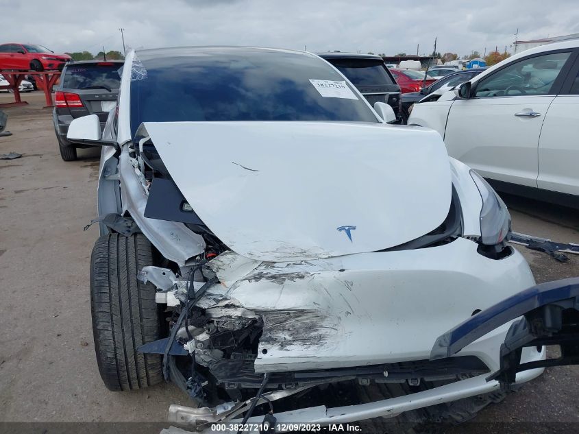 2022 TESLA MODEL Y - 7SAYGDEF5NF411649
