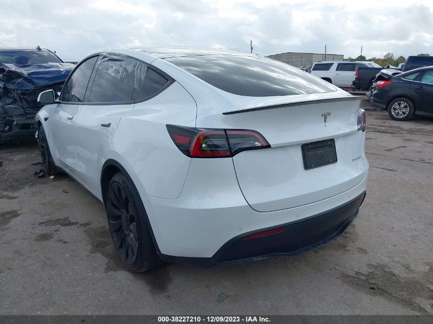 2022 TESLA MODEL Y - 7SAYGDEF5NF411649