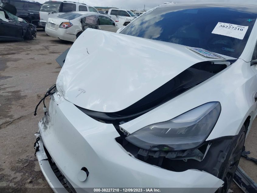 2022 TESLA MODEL Y - 7SAYGDEF5NF411649