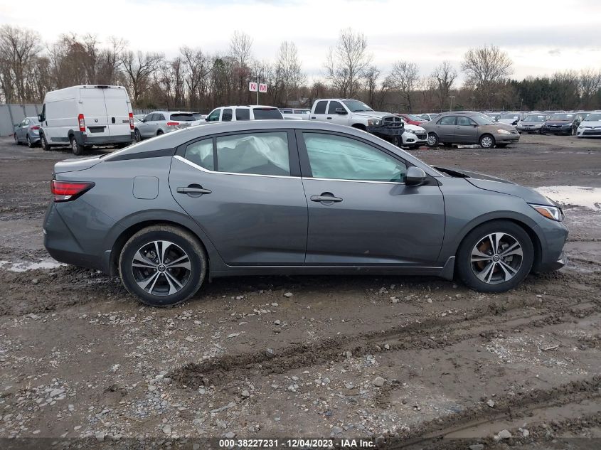 2022 NISSAN SENTRA SV XTRONIC CVT - 3N1AB8CV7NY232289