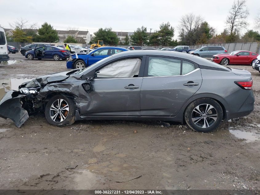 2022 NISSAN SENTRA SV XTRONIC CVT - 3N1AB8CV7NY232289