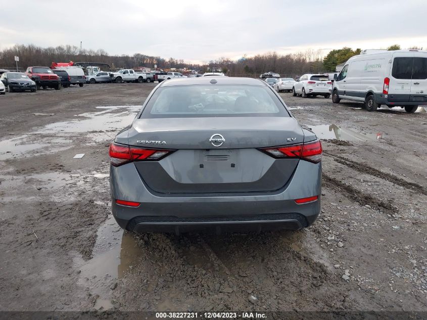 2022 NISSAN SENTRA SV XTRONIC CVT - 3N1AB8CV7NY232289