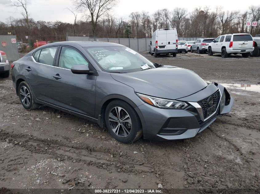 2022 NISSAN SENTRA SV XTRONIC CVT - 3N1AB8CV7NY232289