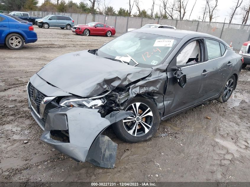 2022 NISSAN SENTRA SV XTRONIC CVT - 3N1AB8CV7NY232289
