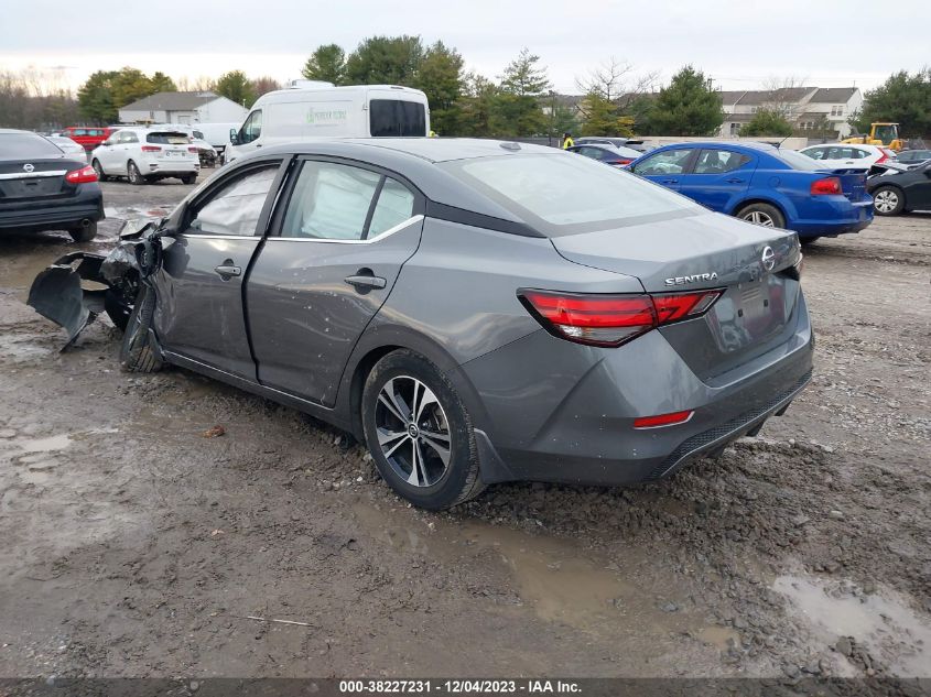 2022 NISSAN SENTRA SV XTRONIC CVT - 3N1AB8CV7NY232289