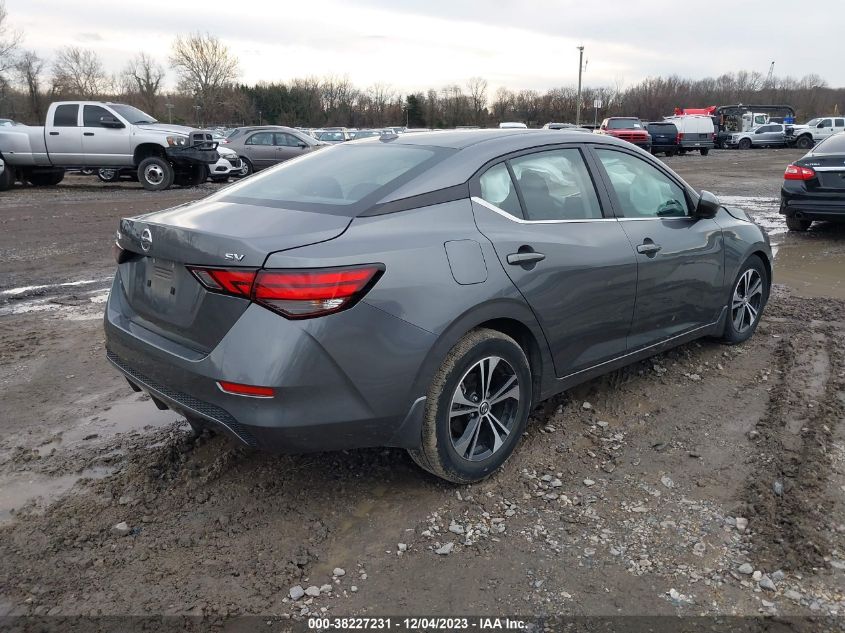 2022 NISSAN SENTRA SV XTRONIC CVT - 3N1AB8CV7NY232289
