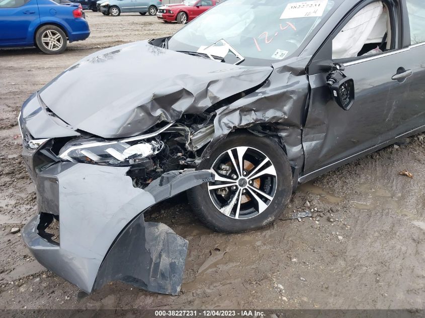 2022 NISSAN SENTRA SV XTRONIC CVT - 3N1AB8CV7NY232289