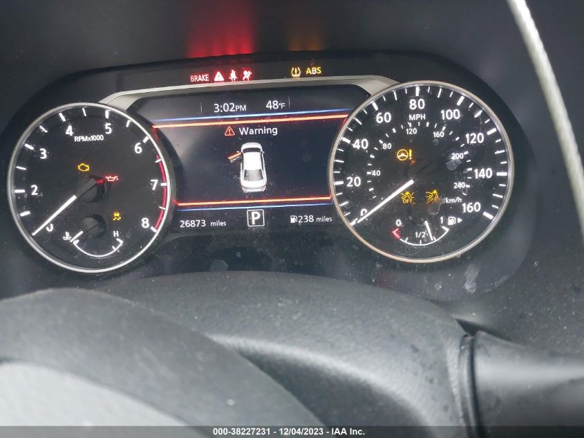 2022 NISSAN SENTRA SV XTRONIC CVT - 3N1AB8CV7NY232289
