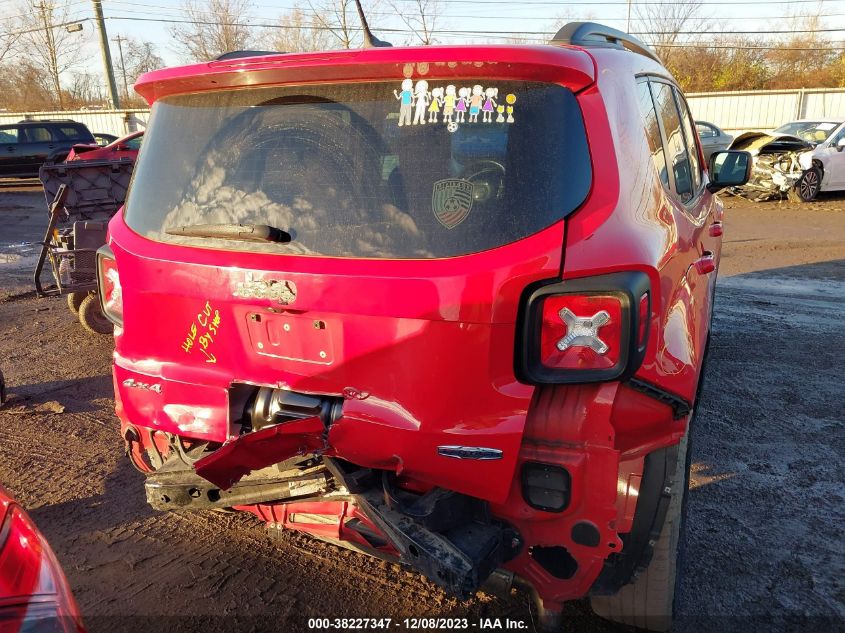 2016 JEEP RENEGADE LATITUDE - ZACCJBBT8GPE04049