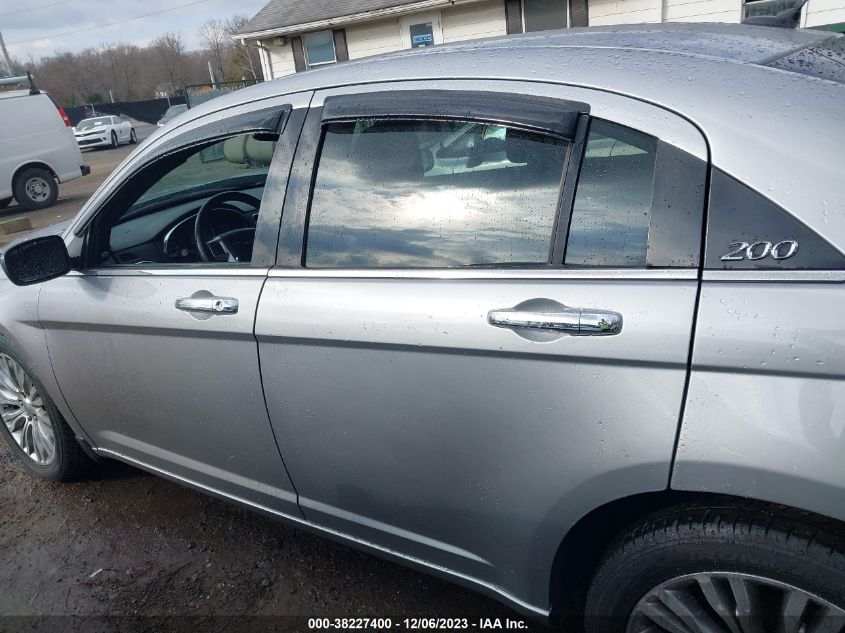 2013 CHRYSLER 200 LIMITED - 1C3CCBCG3DN510185